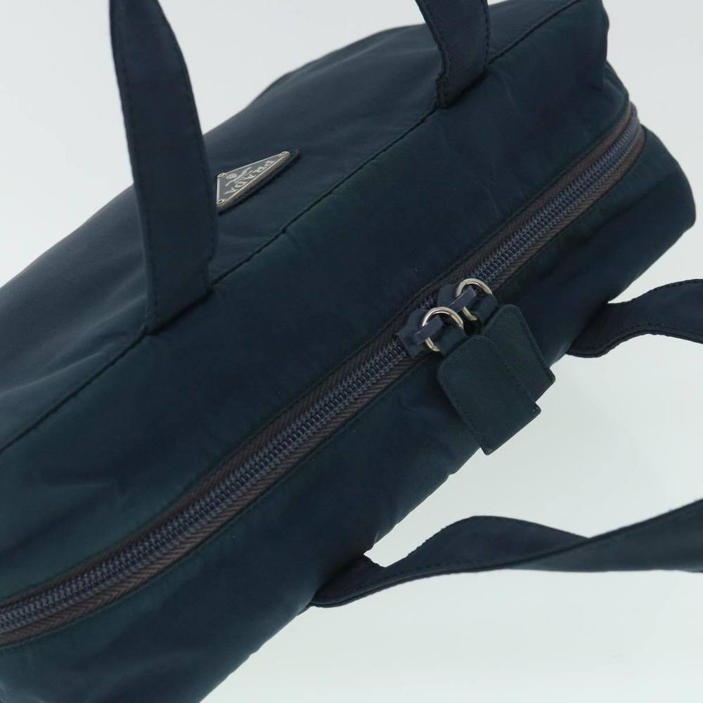 PRADA Hand Bag Nylon Navy Auth hk867 - Picture 6 of 16